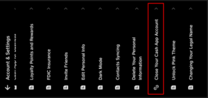How To Delete Cashapp Account